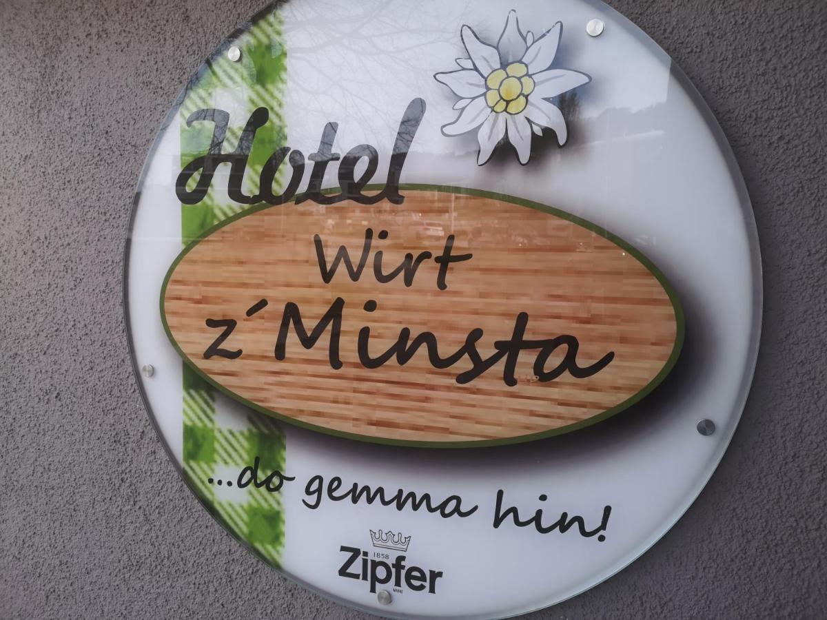 Hotel Wirt Z'Minsta อัลท์มุนสเตอร์ ภายนอก รูปภาพ
